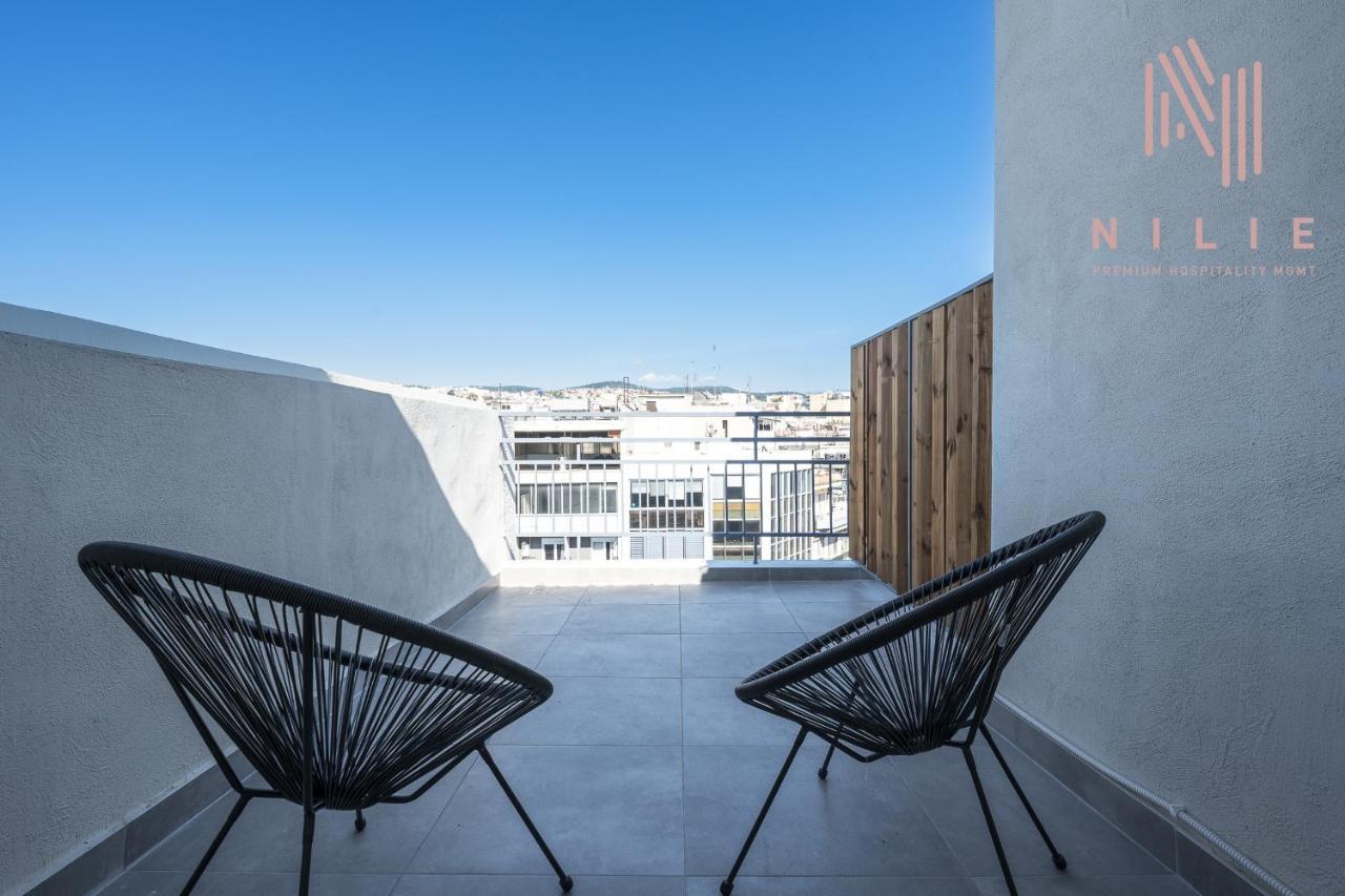 V1 Penthouse, Nilie Hospitality Mgmt Apartment Thessaloníki Luaran gambar