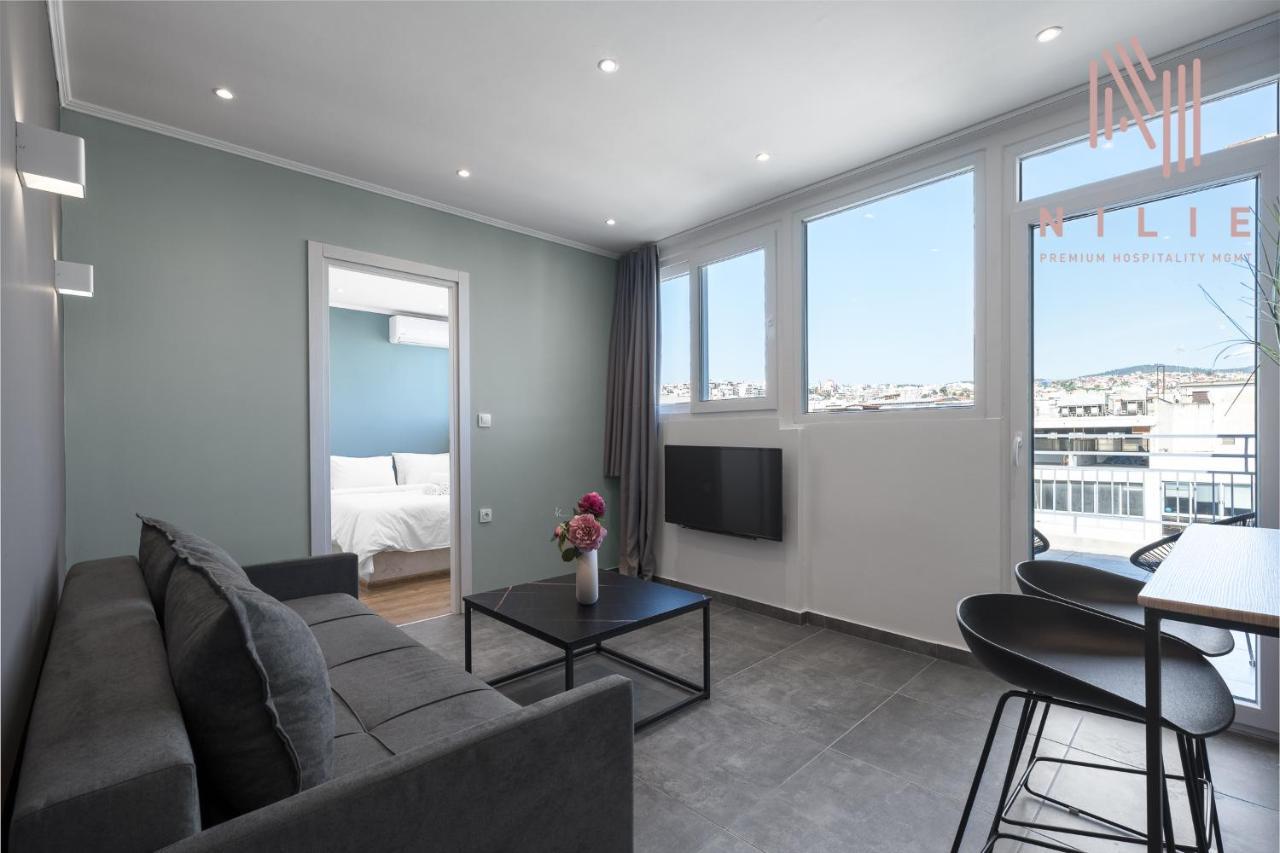 V1 Penthouse, Nilie Hospitality Mgmt Apartment Thessaloníki Luaran gambar