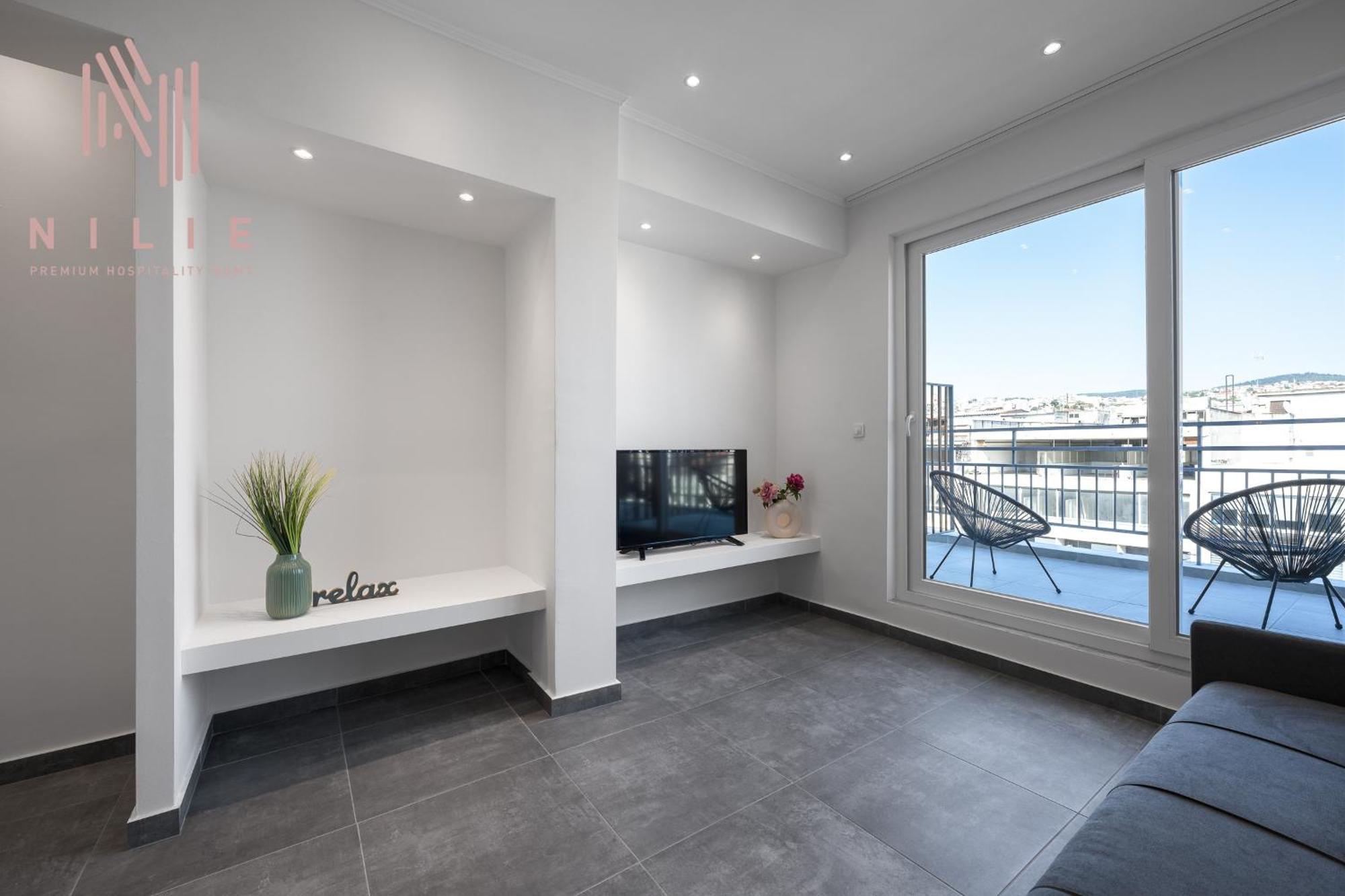 V1 Penthouse, Nilie Hospitality Mgmt Apartment Thessaloníki Luaran gambar