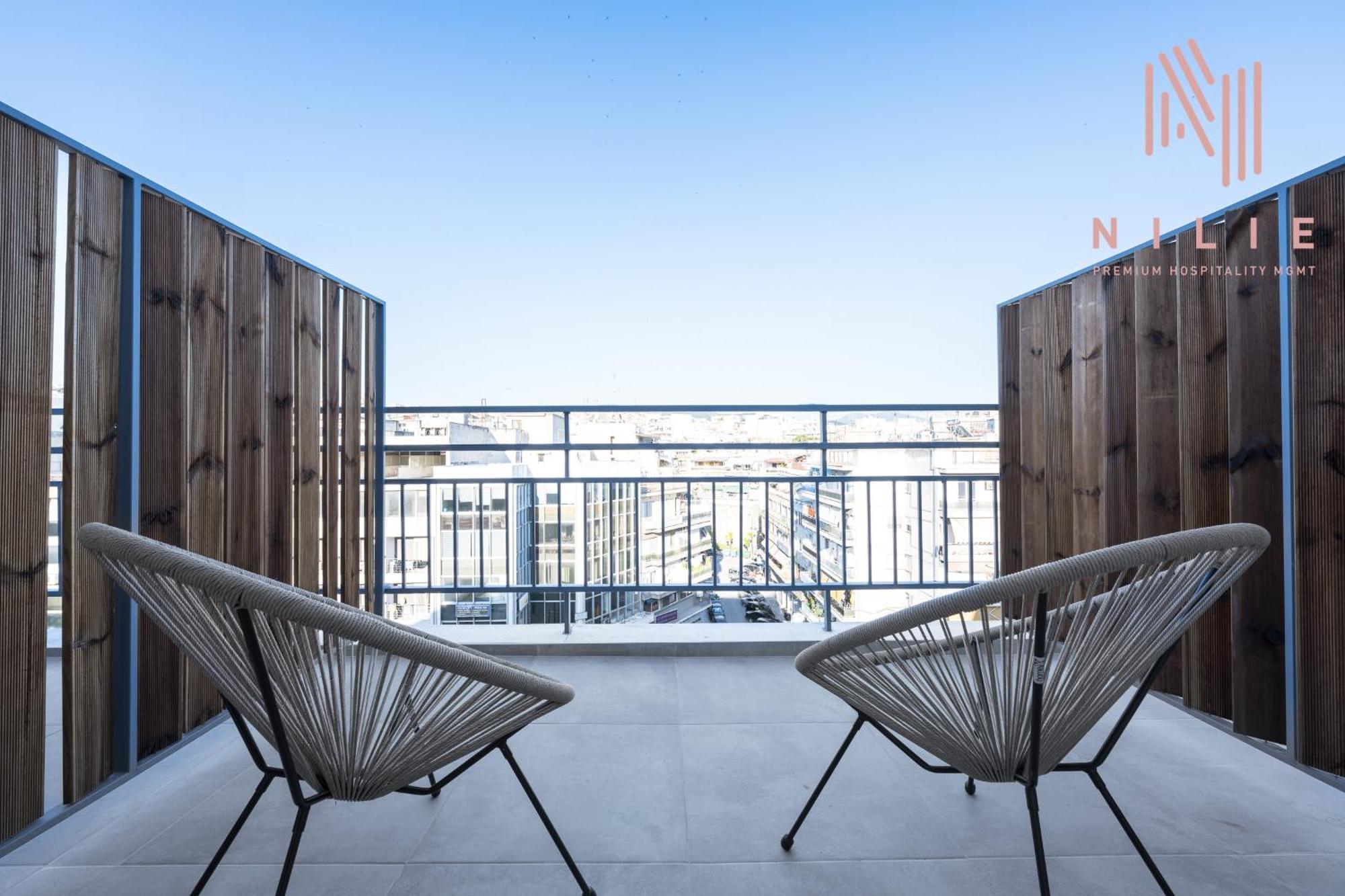 V1 Penthouse, Nilie Hospitality Mgmt Apartment Thessaloníki Luaran gambar