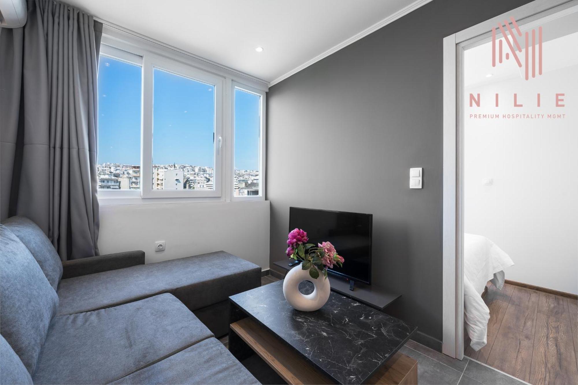 V1 Penthouse, Nilie Hospitality Mgmt Apartment Thessaloníki Luaran gambar
