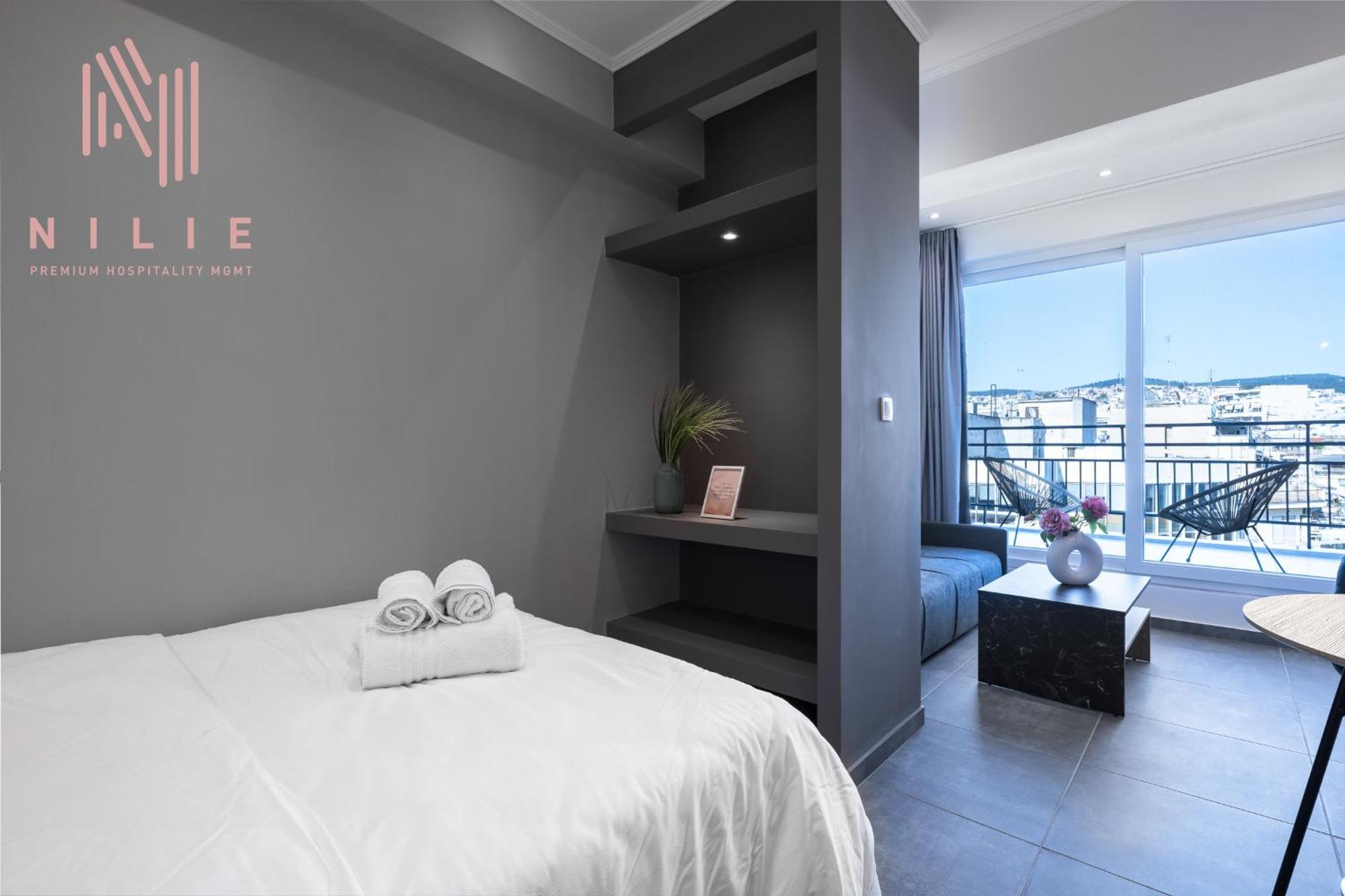 V1 Penthouse, Nilie Hospitality Mgmt Apartment Thessaloníki Luaran gambar